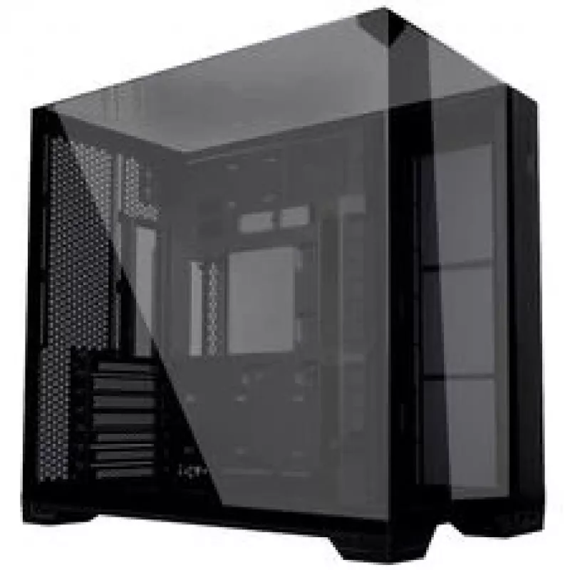 Lian Li O11 Vision Compact bundle case PC + 3x ventole UNI FAN SL-INF 120 Reverse Blade - nero
