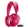 Headset STEELSERIES Arctis Nova 7X Wireless Gen 2 — wireless Bluetooth, over-ear, archetto, 20–20000 Hz, 325 g, magenta