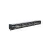 Extralink Gigabit PoE Injector 16 porte 16x 1000Mb/s RJ45, rackmount