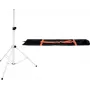 Set stativi per diffusori Omnitronic BS-2 EU bianco con custodia, regolabile in altezza, stativo pieghevole