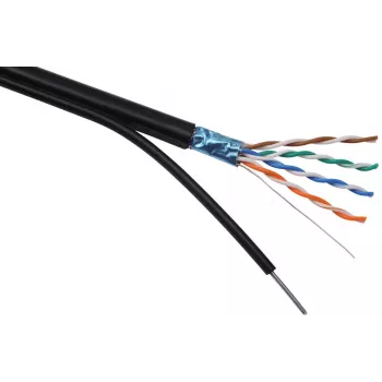 Cavo di rete Solarix SXKD-5E-FTP-PE-SAM RJ45 CAT5E 305 m nero