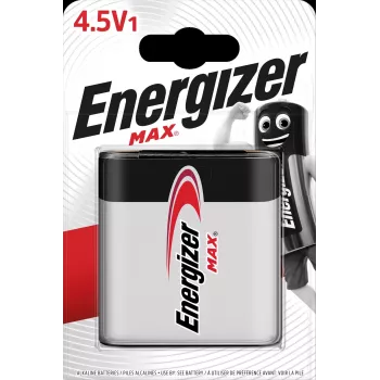 ENERGIZER EN MAX 4.5V1 - MAX, batteria alcalina, 4,5V, confezione da 1 (E301530300)