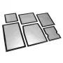 Set filtri antipolvere Demciflex per Cooler Master HAF XM - nero/nero