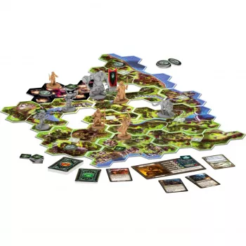 Asmodee Il Signore degli Anelli: Viaggio nella Terra di Mezzo, gioco da tavolo