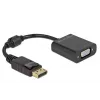 Adattatore DisplayPort 1.2 connettore maschio su VGA connettore femmina DeLOCK 61006