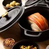 Casseruola in ghisa Russell Hobbs 24 cm, nero