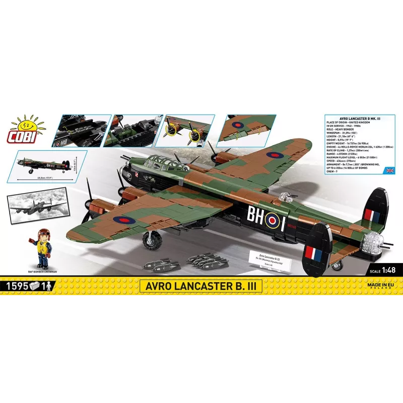 Blocks Avro Lancaster B.III 1595 mattoncini