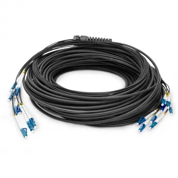 Cavo breakout universale in fibra ottica preassemblato DIGITUS, monomodale OS2, 8 fibre, LC/UPC - LC/UPC