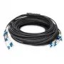 Cavo breakout universale in fibra ottica preassemblato DIGITUS, monomodale OS2, 8 fibre, LC/UPC - LC/UPC