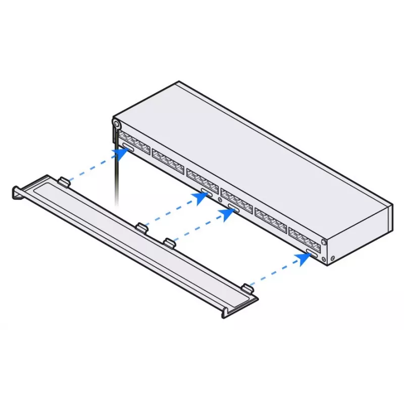 Ubiquiti UACC-ETH-SP-Panel-24 - protezione da sovratensione Ethernet, pannello rackmount