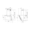 Cappa aspirante Akpo WK-4 Mirt Eco 50