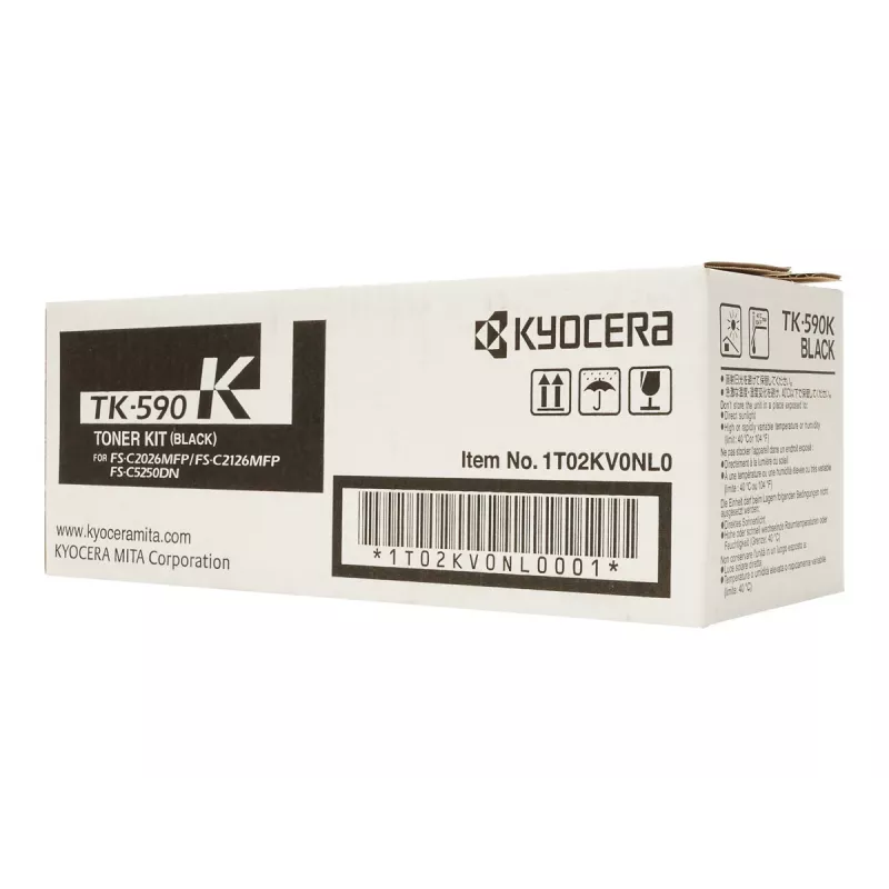 KYOCERA TK-590K cartuccia toner 1 pz. originale nero