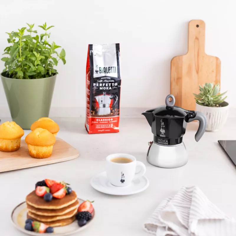 Bialetti Moka Induction Caffettiera moka 2 tazze