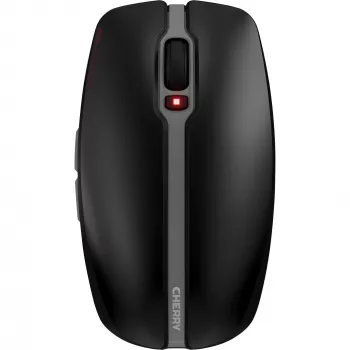 Tastiera e mouse CHERRY Stream Desktop Recharge universale RF wireless AZERTY belga nero