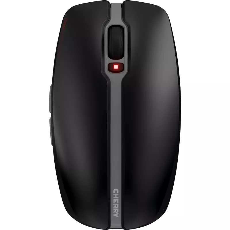 Tastiera e mouse CHERRY Stream Desktop Recharge universale RF wireless AZERTY belga nero