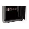 Delock 43418 Armadio di rete da 10" con porta in vetro, 8U, nero