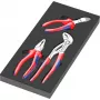 9780 inserto in schiuma KNIPEX set di pinze 1, 3 pezzi nero/grigio, per carrello officina Tool Rebel