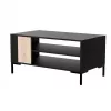 Cama MERCI tavolino da caffè/da giardino 100 x 55 x 49 cm nero/rovere artisan