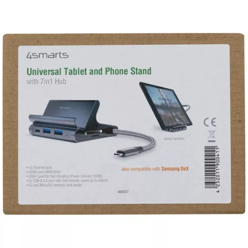 Supporto per tablet/smartphone 7in1 Dex HDMI/RJ45