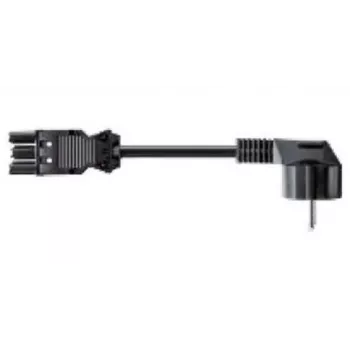 Cavo di alimentazione Bachmann 375.039 nero 10 m