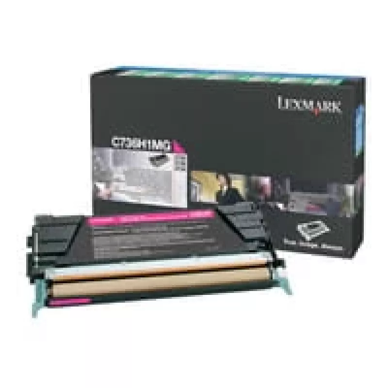 Lexmark - Cartuccia toner - Alta resa - 1 x magenta - 10000 pagine - LRP / LCCP (0C736H1MG)