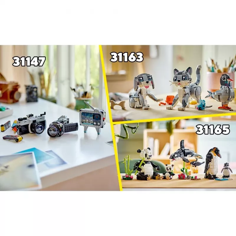 LEGO CREATOR 3in1 31169 Macchina da scrivere con fiori