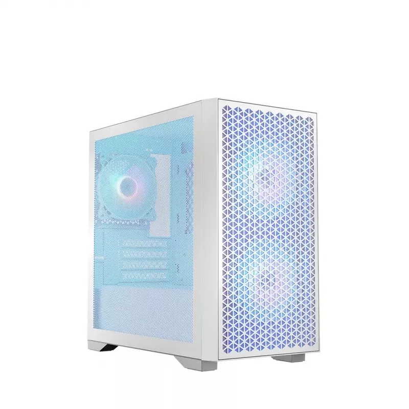 Logic DART PRO ARGB MINI USB-C case PC bianco