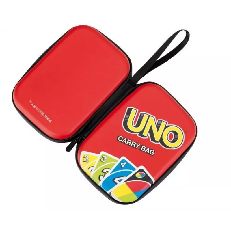 Theo Klein 5901 custodia per carte Uno, rosso/nero