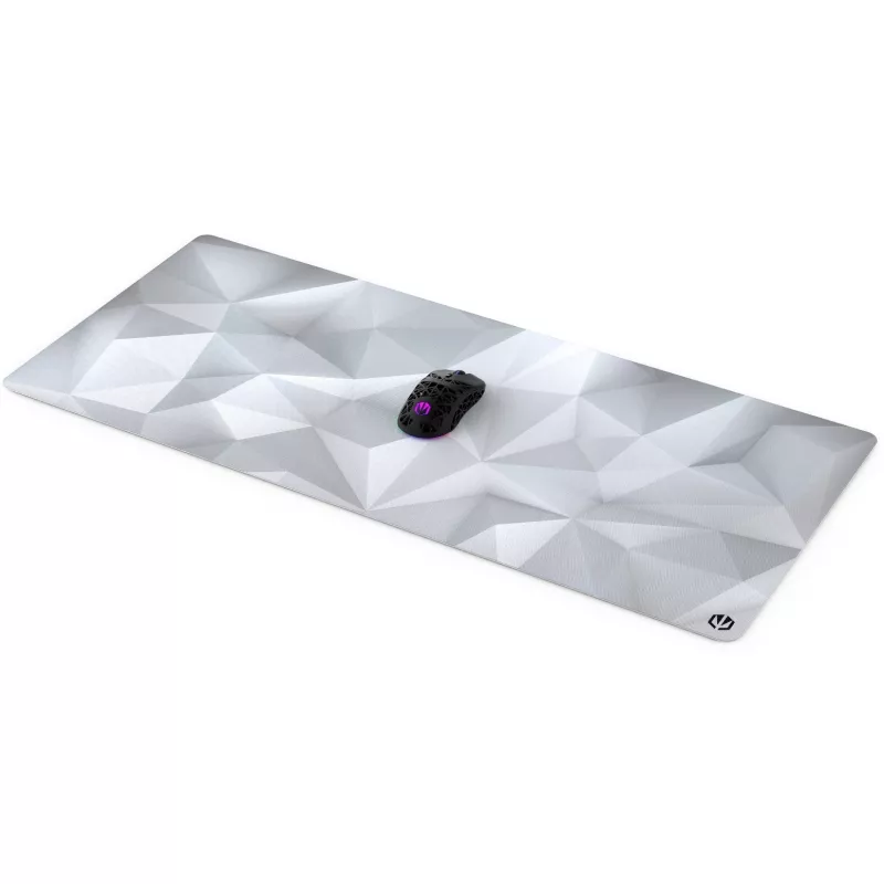 Tappetino per mouse ENDORFY Crystal Onyx White XL