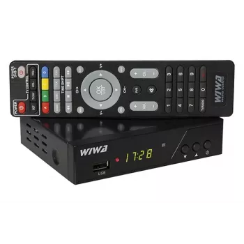 Sintonizzatore TV digitale HD terrestre WIWA H.265 PRO DVB-T/DVB-T2 — Full HD, H.265, HDMI, SCART, USB, registrazione