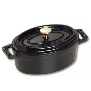 Padella singola in ghisa Staub Minis – nero, 800 g
