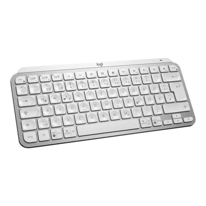 Mxkeys Mini tastiera wireless illuminata grigio chiaro - Esp - Mediter