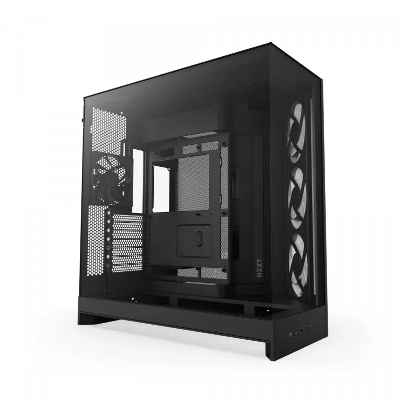 Case PC NZXT H9 Flow RGB midi tower nero