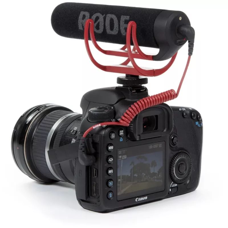 VideoMic GO, microfono nero/rosso