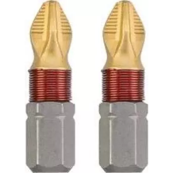 Punta per cacciavite KWB 124001 2 pezzi Phillips PH 1 25 mm