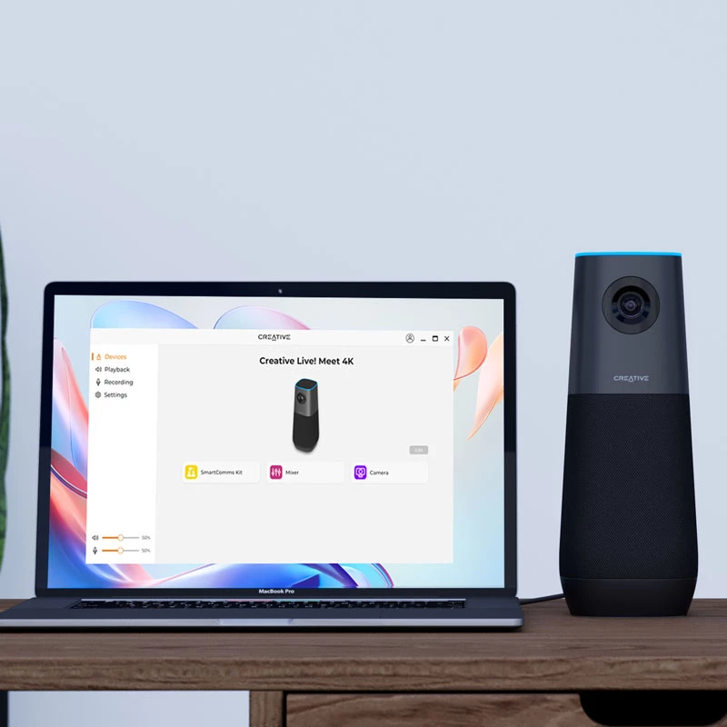 Creative Live Meet 4K, webcam per conferenze