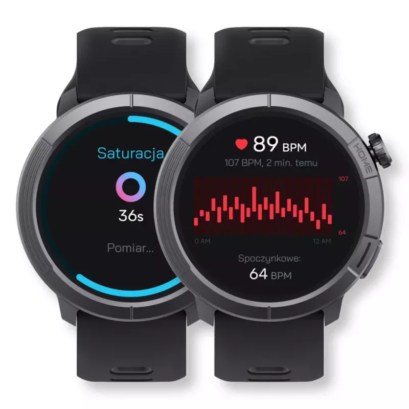 Orologio da polso Stelio STSWA102BT Activ Pro GPS 46 mm cassa in titanio nero