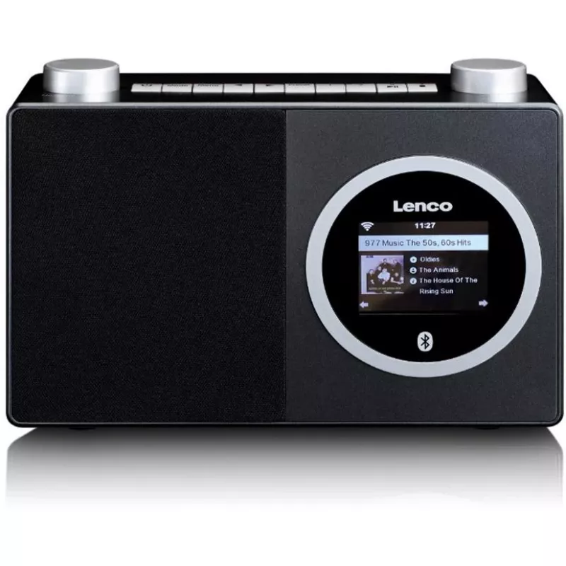 Lenco DIR-70 - lettore audio di rete - 3 Watt (totali) - nero (DIR-70BK)