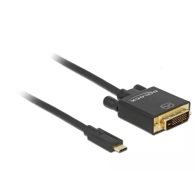 Adattatore USB-C su DVI DeLOCK 1 m 85320