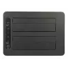 DeLOCK - docking station per HDD vani: 2 - SATA 6Gb/s - 6 Gbit/s - USB 3,1 (Gen 2) - nero (63957)