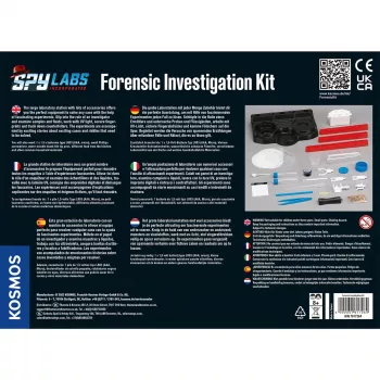 Spy Labs Incorporated Forensic Investigation Kit, set da detective versione internazionale