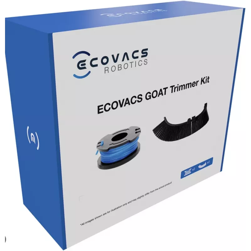 Ecovacs GOAT Trimmer Kit GKT010004, kit tagliabordi e rifinitura bordi, 2 pz.