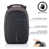 Zaino XDDESIGN P705.291 antracite — 18 L, scomparti per notebook e tablet, zip principale con lucchetto