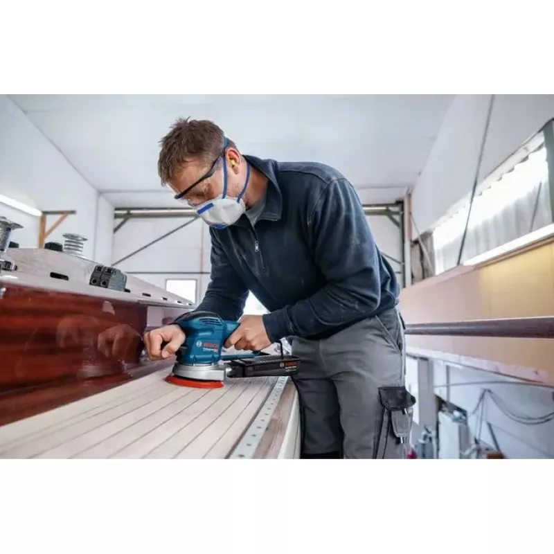 Bosch GEX 34-150 Professional levigatrice orbitale 12000 giri/min 24000 OPM nero, blu, grigio, rosso