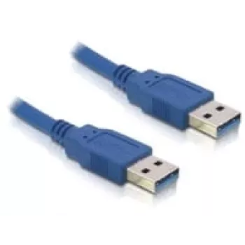 Cavo USB DeLOCK USB 3.0-A connettore/connettore 2m blu