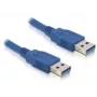 Cavo USB DeLOCK USB 3.0-A connettore/connettore 2m blu