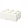 LEGO Storage Brick 6, scatola portatutto bianca