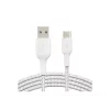 Cavo USB Belkin CAB002BT1MWH 1 m USB A a USB C bianco