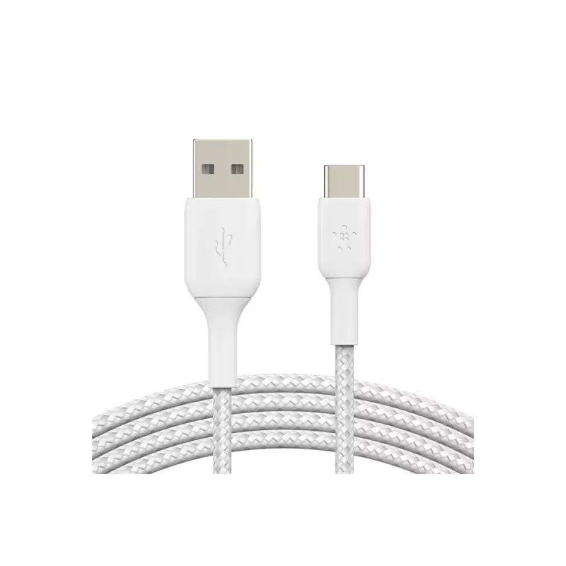 Cavo USB Belkin CAB002BT1MWH 1 m USB A a USB C bianco
