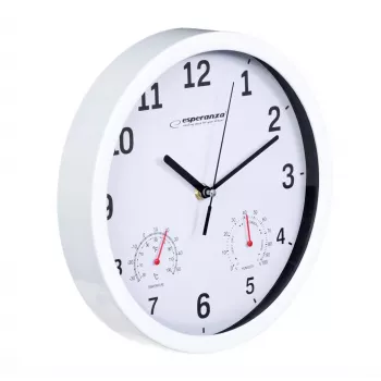 Esperanza EHC016W orologio da parete/da tavolo al quarzo rotondo bianco